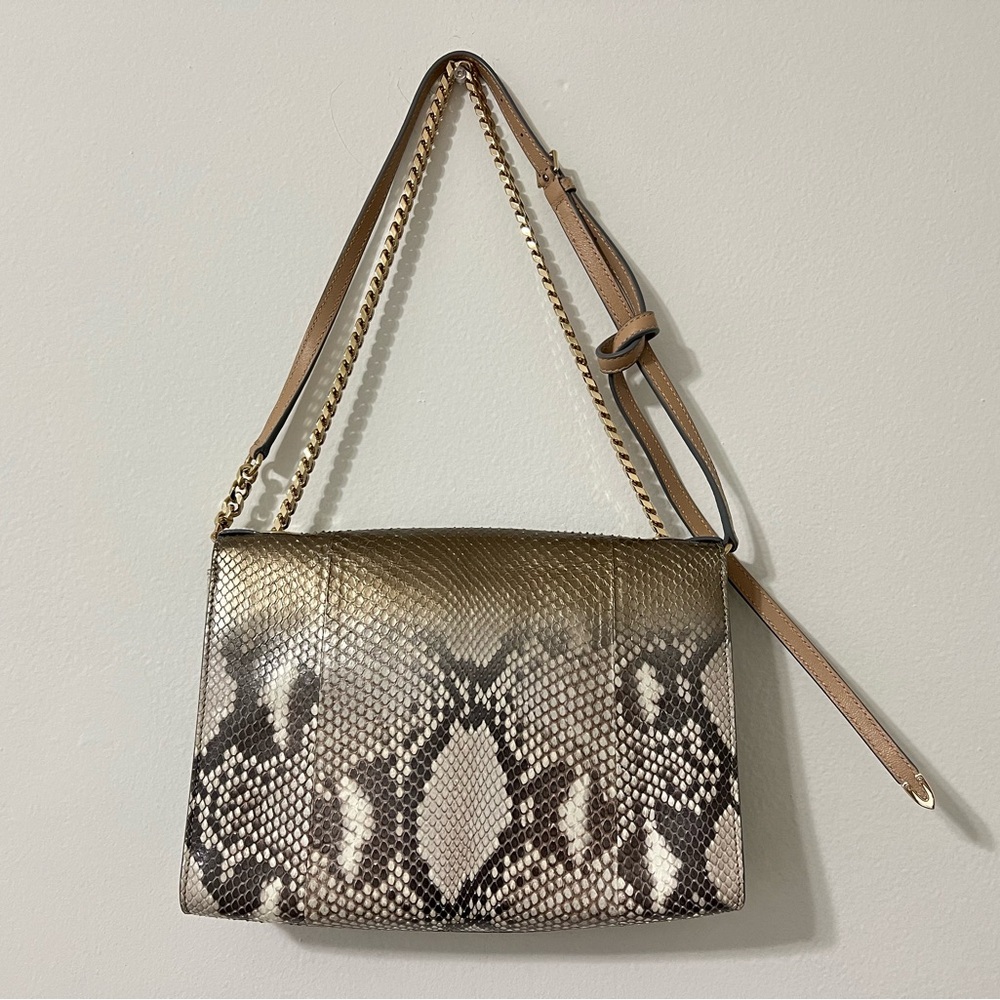 Jimmy Choo Python Crossbody Handbag - Picture 8 of 12